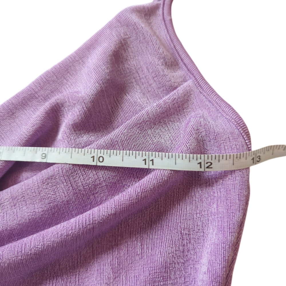 NWT Cider Cowl Neck Midi Dress Cider Size XS Purple - Picture 3 of 6